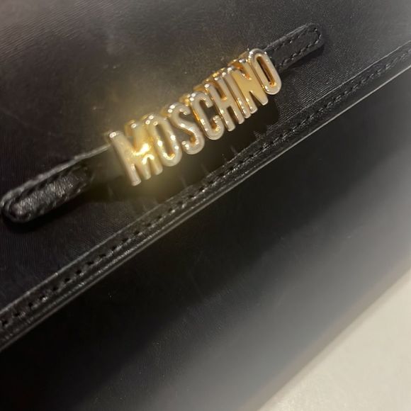 Moschino Nylon and Leather Long Wallet - Picture 8 of 8